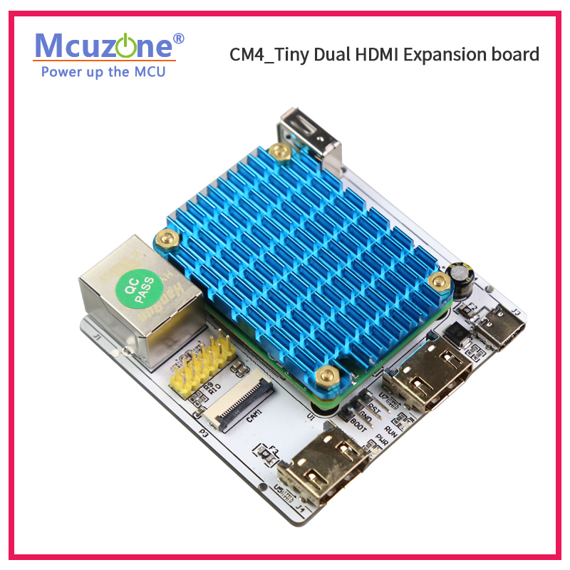 RPi CM4_Tiny Expansion board,  - Raspberry Pi Compute Module 4 Dual Camera Board ulasan dan harga